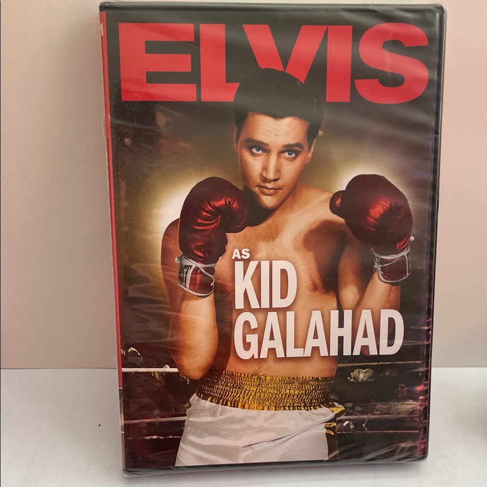 Elvis Kid Galahad DVD - Red and Gold Cover
